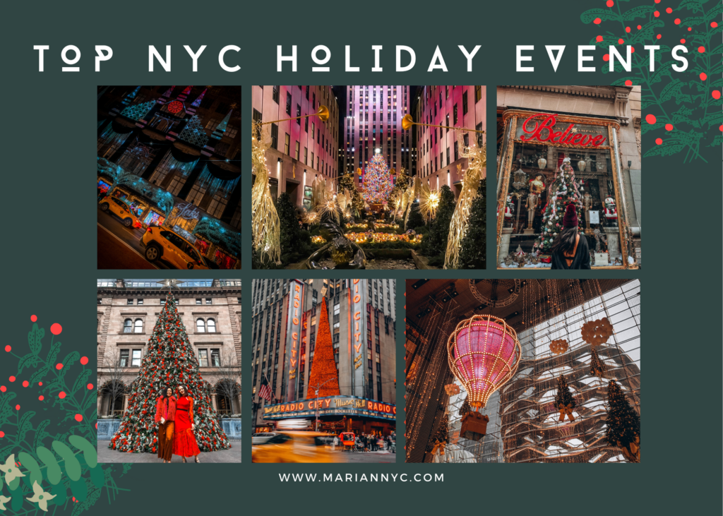 Top NYC Holiday Events • MARIANNYC