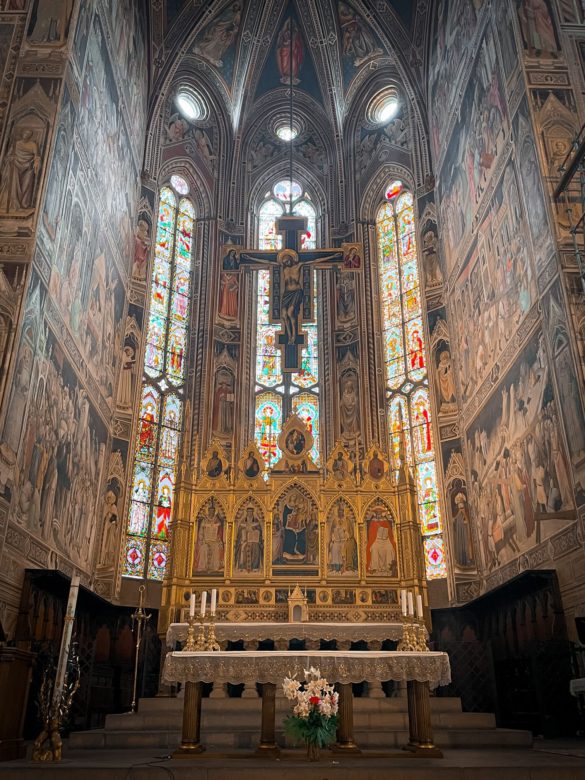 inside santa croce